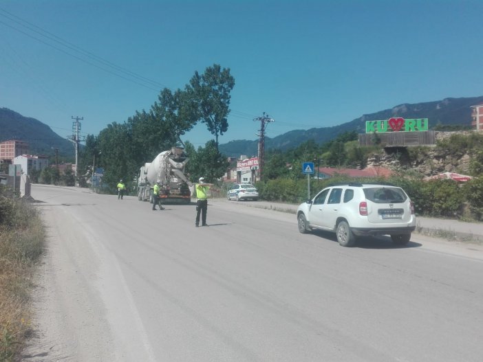 Kumru’da Trafik Denetimleri Sürüyor