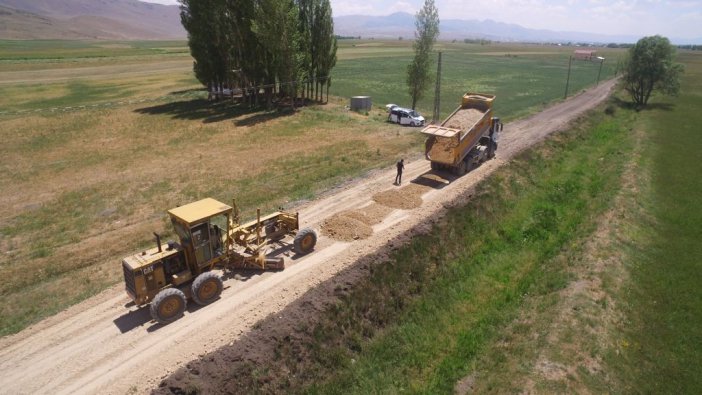 Yakutiye’de Yayla Yollarında Hummalı Çalışma