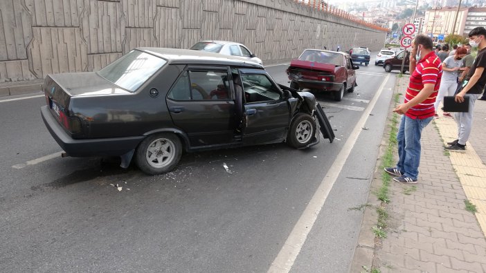 Ereğli’de Zincirleme Trafik Kazası: 1 Yaralı