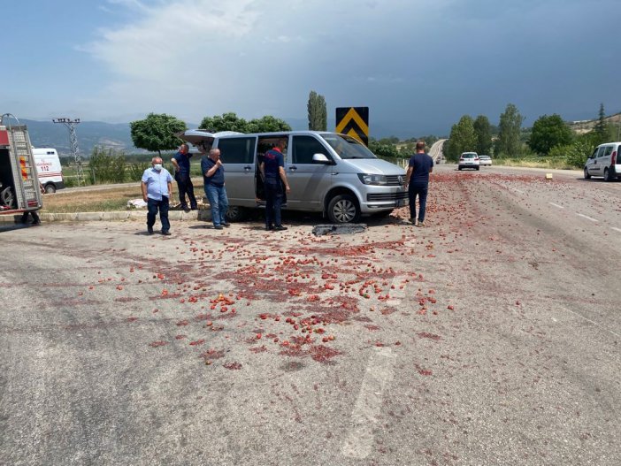 Tokat’ta Cip İle Panelvan Araç Çarpıştı: 5 Yaralı