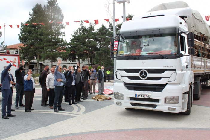 Kastamonu’dan Trakya Bölgesine Kurban Sevkiyatları Başladı