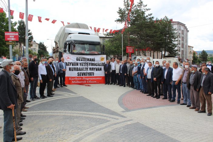 Kastamonu’dan Trakya Bölgesine Kurban Sevkiyatları Başladı