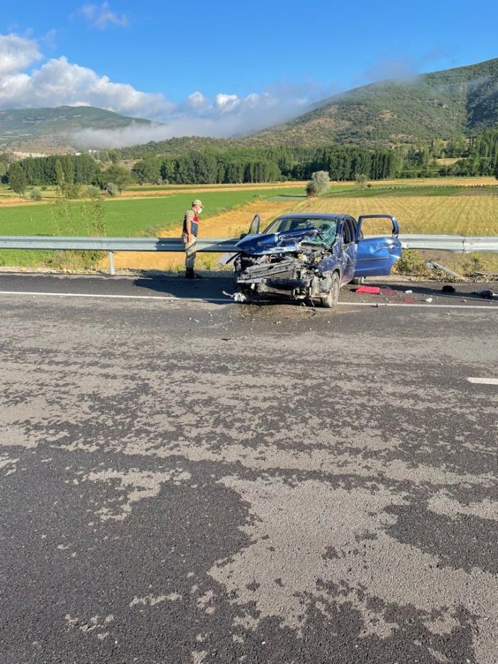 Tokat’ta Hamile Kadınla Bir Çocuk Kazada Hayatını Kaybetti