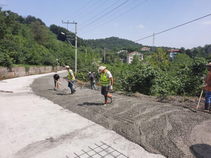 Kandilli’de Caddeler Yeni Görünüme Kavuşuyor