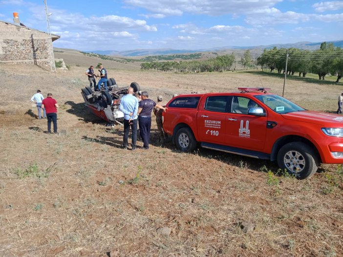 Yakıt İkmal Tankı Şarampole Yuvarlandı: 1 Ölü, 1 Yaralı