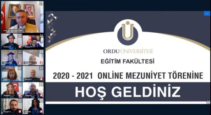 Odü’de Online Mezuniyet Töreni