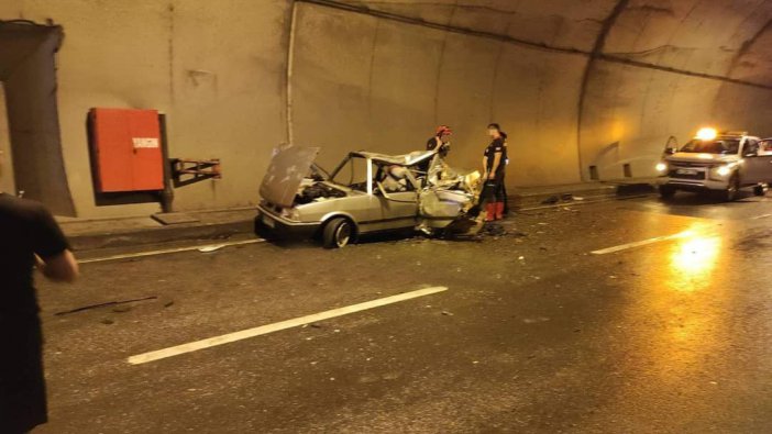 Giresun’da Trafik Kazası 1 Ölü, 4 Yaralı