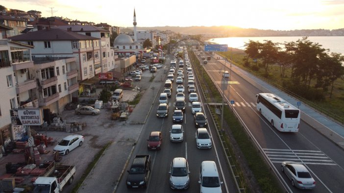 Gurbetçiler Karadeniz’de