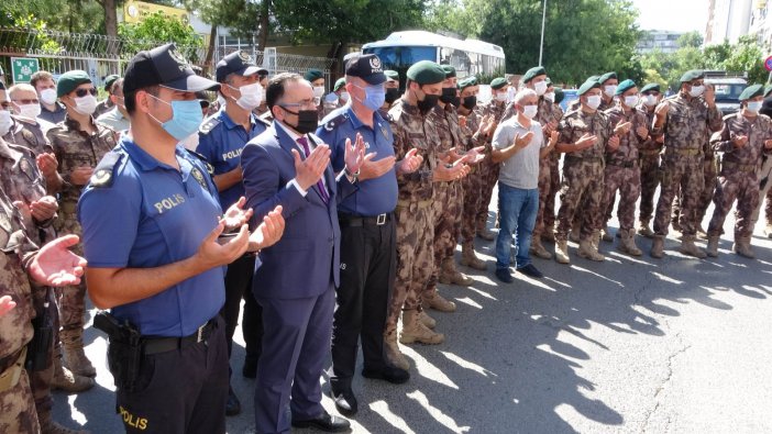 Eşinin Öldürdüğü Özel Harekat Polisi İçin Tören Düzenlendi