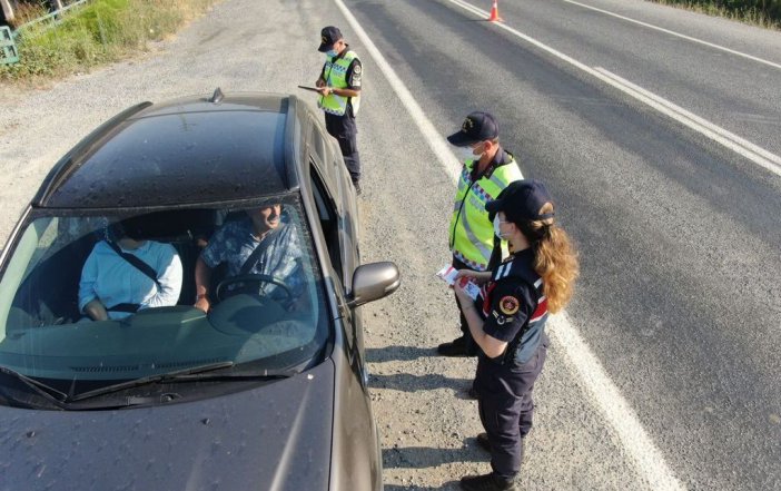 Jandarma’dan Bayram Öncesi Drone İle Trafik Denetimi