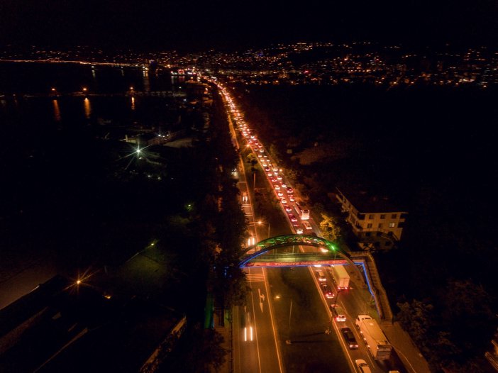 Fatsa’da Bayram Arifesi Yollar Kilitlendi