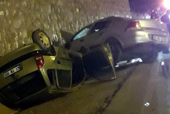 Samsun’da Trafik Kazası: 4 Yaralı