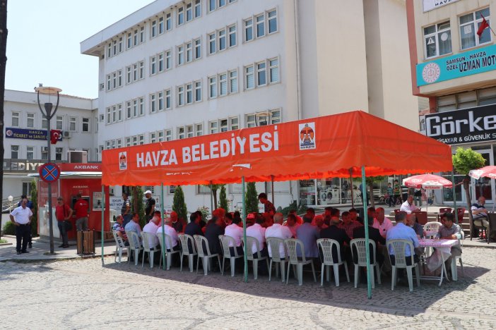 Havza Belediyesi’nde Bayramlaşma