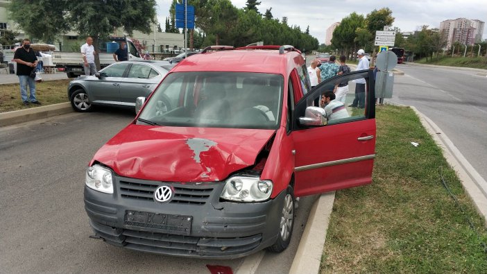 Samsun’da Trafik Kazası: 2 Yaralı