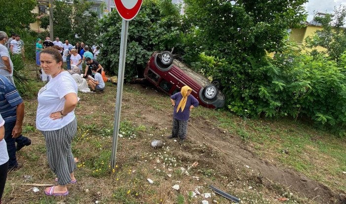 Samsun’da Trafik Kazası: 6 Yaralı