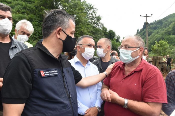 Tarım Ve Orman Bakanı Dr. Bekir Pakdemirli Büyükköy’de İncelemelerde Bulundu