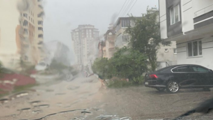 Ordu’da Sağanak Tedirgin Etti