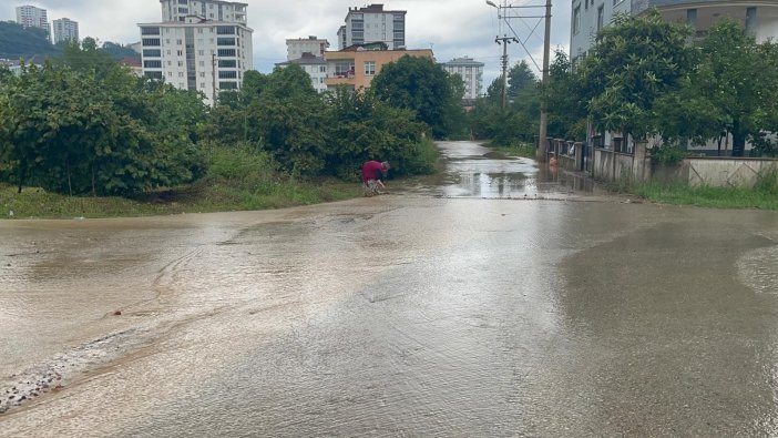 Ordu’da Sağanak Tedirgin Etti