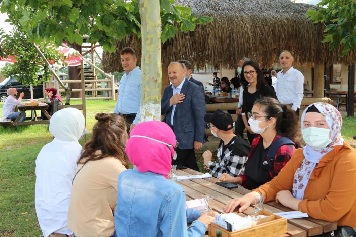 Başkan Tavlı, Gençlerle Buluşmaya Devam Ediyor