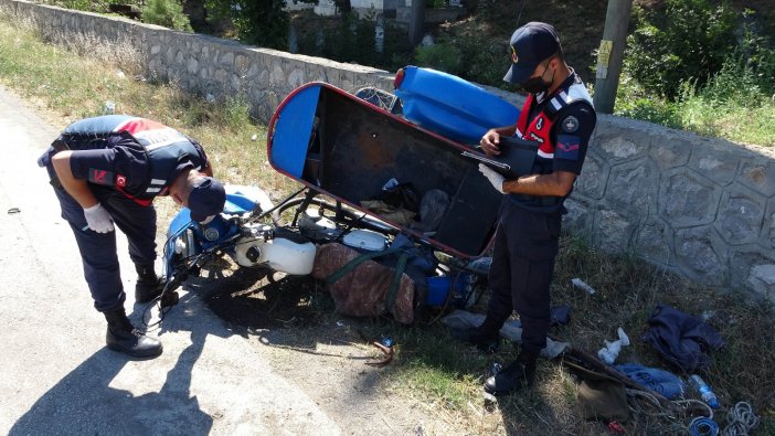 Samsun’da Tırın Çarptığı Sepetli Motosikletin Sürücüsü Hayatını Kaybetti