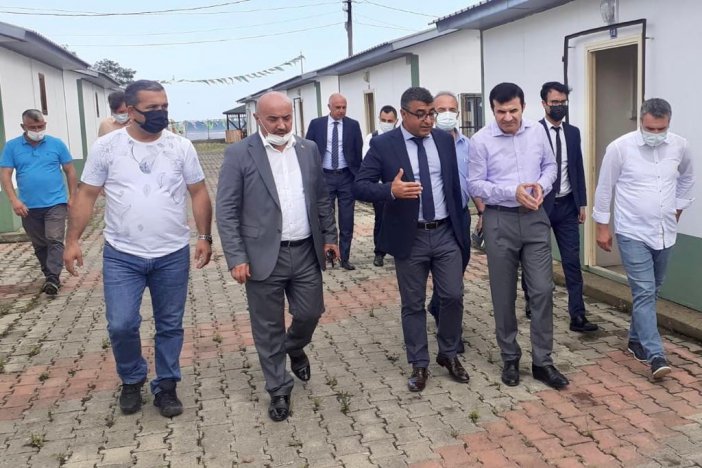 Mevsimlik Fındık İşçileri İçin Pandemi Koşullarına Uygun Konaklama Merkezi Hazırlandı