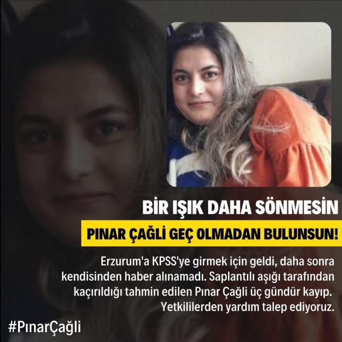 Sınava Girmek İçin Yurttan Ayrılan Pınar’dan 3 Gündür Haber Alınamıyor