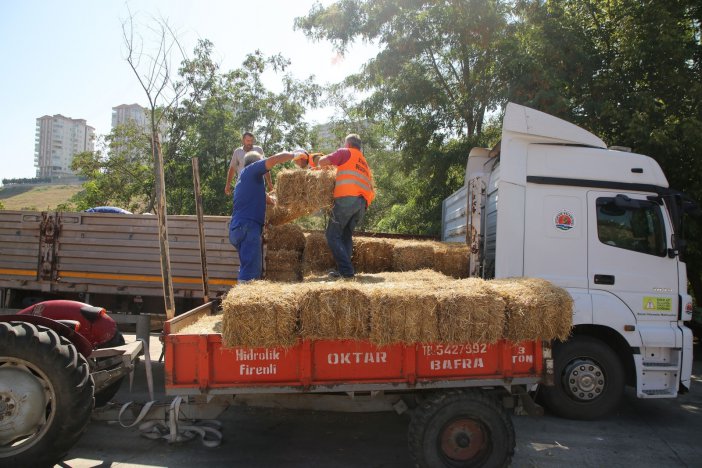 Atakum’dan Antalya Ve Muğla’ya Dayanışma Köprüsü