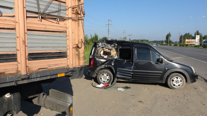 İstanbul’dan Ordu’ya Fındık Toplaya Giderken Kaza Yaptılar: 3 Yaralı